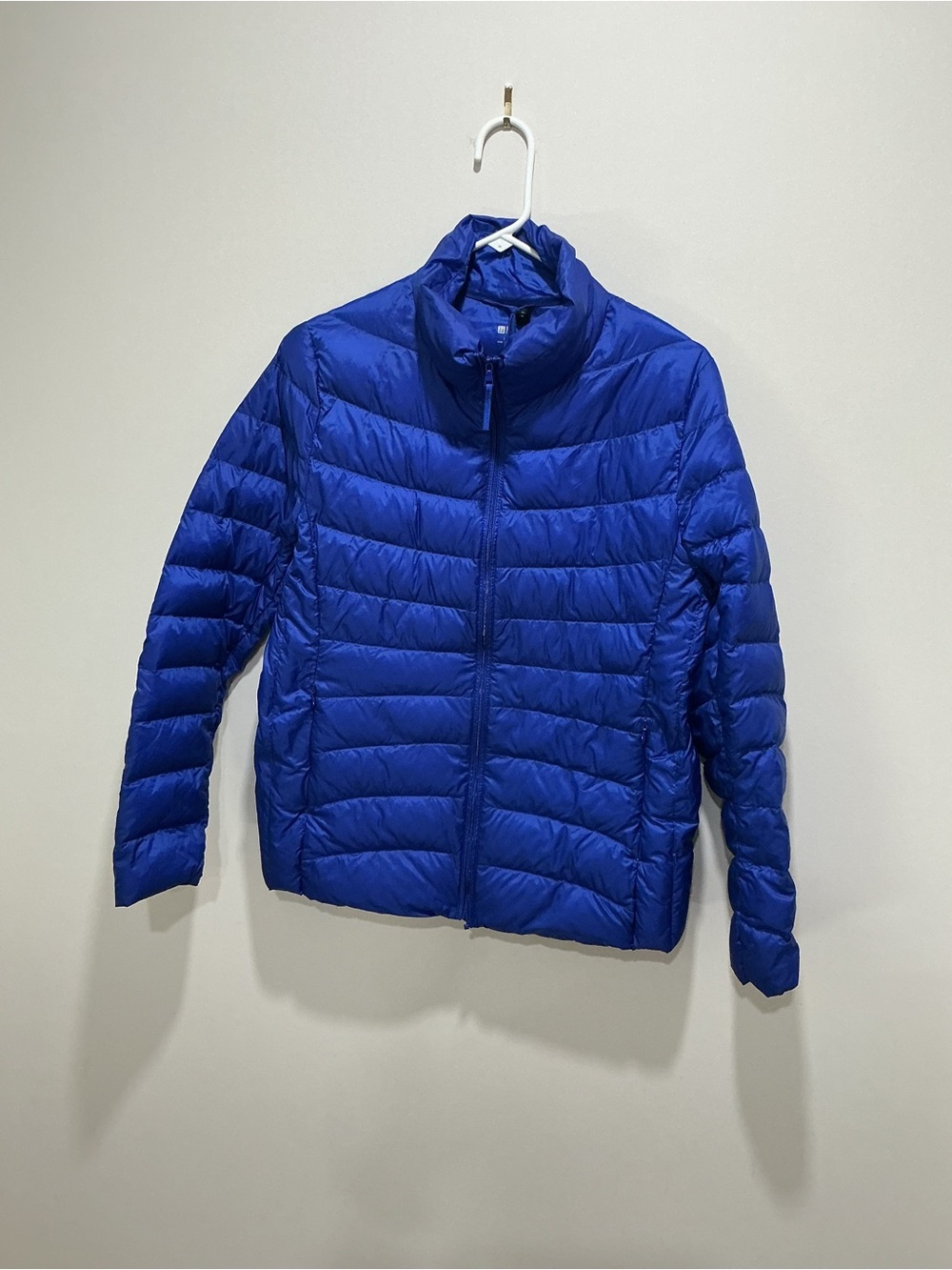 Uniqlo Women's Blue Lightweight Quilted Puffer Jacket